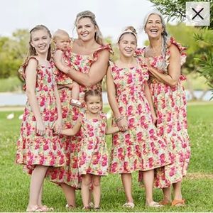 Peyton & Parker XL women, Girls L Short sleeve ruffle floral maxi dress NWT